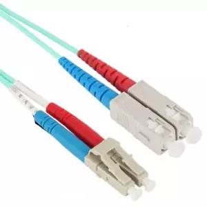 피앤케이 광점퍼코드 광블 10G LC-SC-2C-멀티 5m신호전송블 싱글모드블 싱글블 다목적블 장거리용 퍼코드