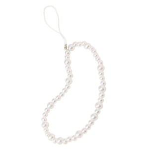 스타클로 구슬 폰 참 랜야드 스트랩 소녀 스타일 고정 진주