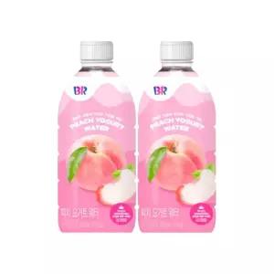 베스킨라빈스 피치요거트 워터 500ml 24개과즙음료 음료수 팩음료 주스 쥬스 과일수 요음료 요수 복숭아