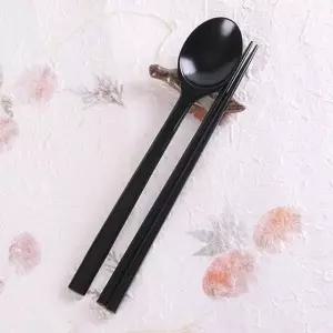 숟가락 1인가구 수저셋트 깔끔 나무 숫가락젓가락 세트