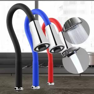 칼라I형 자바라 주방싱크대수전 코브라교체 수도꼭지 씽크대 헤드 필터 샤워겸용 부품 벽수전 세면대 욕실