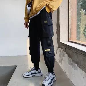 멋진 감성 패치 카고 디자인 밑단 조거 패션 남성바지청바지 맨즈도매 맨도매 트레이닝 정장 리코 남자반