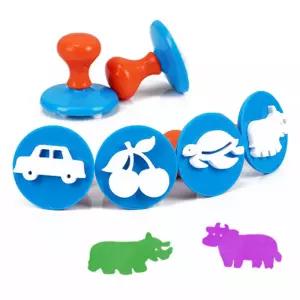 도장놀이 라인 스탬프 6종세트 (혼합) 미술