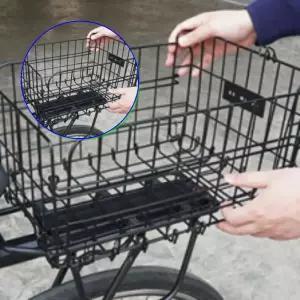 쌍문상회 지금 필요한 자전거 짐받이 바스켓 뒷 바구니 후면 프레임 수납 장