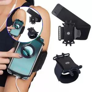 쌍문상회 지금 필요한 360도 회전 스마트폰 암밴드 비탈착고정식