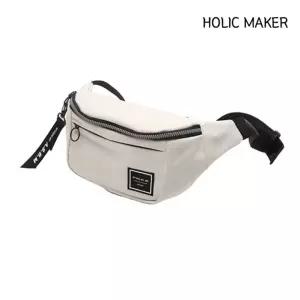 홀릭메이커 도트블랙 슬링백 HPC004 힙색 웨이스트캐주얼백 여행용 남자쌕 보조 소품 힙쌕 웨이스트 메신져