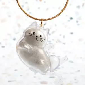 털 털키링 메모리얼 드러누운냥이 반려동물털 고양이 보관