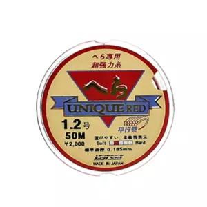 스테키 유니크레드 원줄나일론 목줄 평행권사 낚시 낚싯 낚시용 라인