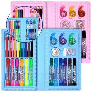 쌍문상회 지금 필요한 몰랑 색연필 사인펜 꾸미기 세트 2개