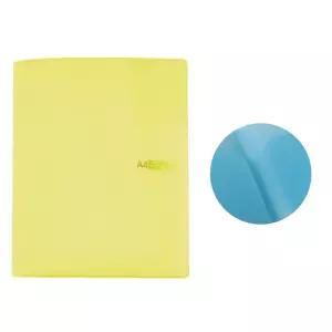 A4 반투명 양면포켓 컬러 클리어파일 10개서류화 회사소모품 사무용 홀더 서류철 부동산 증권화 고화 문서