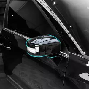 무쏘 EV 튜닝 사이드미러 커버 몰딩 하단카본 신차용품 필수 자동차 기스방지 블랙 포인트