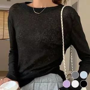 [골드스마일]얇은 니트 루즈핏 긴팔 티숙 URD533 반팔티 티 루즈핏 p 나시 캐릭터