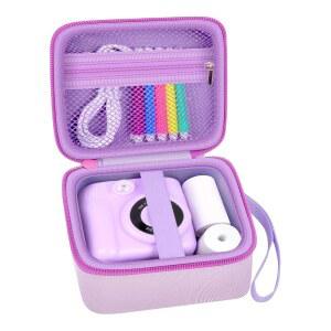 파이줄 즉석 인쇄 카메라 케이스 딜란토용 에소오포레 호환 두두드라곤용 에티케즈용 카레노아용 디지털 비디오 용지 봉투 (박스 전용) 퍼플