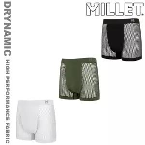 매장정품 밀레 [직수입]MJUFU002 흡습성 및 통기성 기능성 MENS DRYNAMIC MESH BOXER 221906