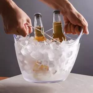 아이스버킷 맥주 와인 샴페인 얼음통 버켓 4L 양동이 바스켓 바켓 수납함 쿨러 ICE BUCKET 양주 보냉 쿨링