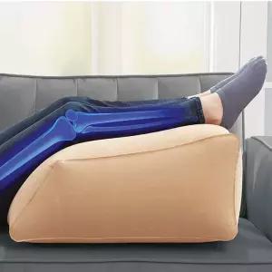 무중력 에어 발쿠션 펌프세트 - 휴대용 받침대 여행 사무실받침대 의자 다리 받침 풋레스 쇼파 해먹캠핑 붓