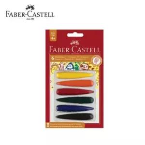 파버카스텔 핑거크레파스(4세이상용 6입)그림크레용 학습용 교육용 어린이 미술