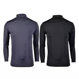 간절기 겨울 남성모크넥 목티 긴팔반목티 하이 터들 폴라니트 얇은 이너