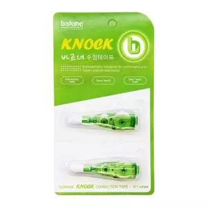 바르네 수정테이프 리필 노크식 BCT 0456R 2P 12개입볼펜 테이프 화이트 문구용 팬시용 도구 학생