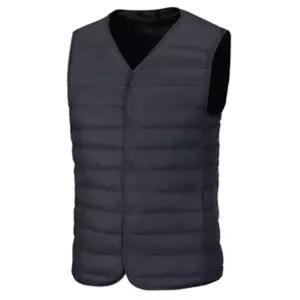 데피 패딩 브이넥 조끼(DW670) 차콜패션 겉옷 점퍼 스포츠 단체 이너 데일리 등산