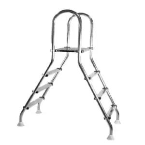 간이 수영장 사다리 펜션 팔걸이 풀장 양면 미끄럼방지 야외 접이식 난간