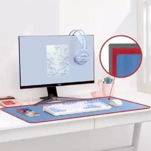 아쿠아 데스크 매트 마우스 장패드 책상 와이드대형 받침 컴퓨터 게이밍