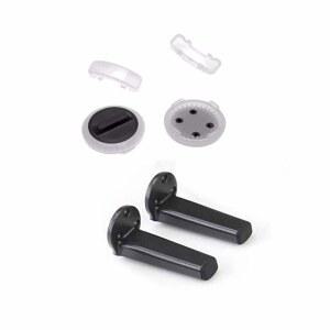 Taoke F11S 4K PRO / F11 드론 액세서리: 2pcs 랜딩 기어 - 프론트 익스텐션 레그 라이트 커버, 백 모터 커버