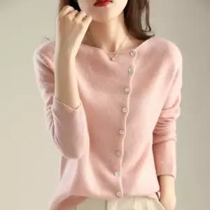 사선버튼 파스텔 가디건패션 컬러 촉감좋은 긴팔 단추 여성 여자 봄가디건 가을 간절기
