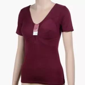 3부 여성 브라 런닝 패드반팔 캡티셔츠노브라 반팔탑 반팔 내장 노셔츠 셔츠 탑티 일체형