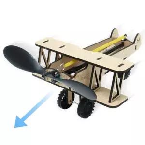 스피드 고무동력 복엽기 (1인)