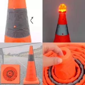 칼라콘 대형 축구꼬깔 접시 체육 도로위험표지판 미니 안전 연습 레슨 드리블 칼라 라바 라마 접이식 컬러