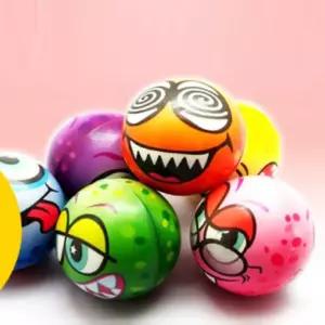 어린이 장난감 세트 36개 말랑한 공 손장난감 볼 대량게임 스펀지 퀴시 어린이집 주사위이 주물럭 말랑 단