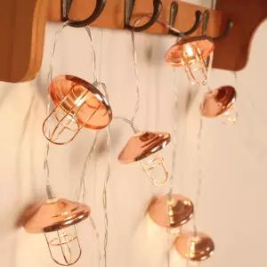 Jdt 10구 USB LED 엔틱전등 가랜드 전구 줄조명캠핑 크리스마스장식 트리 별조명 가조명 감성