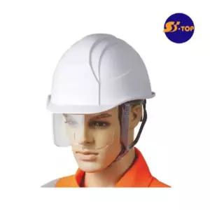 에스탑 고글 보안경2 안전모 화이트산업용 건설현장 위험방지 용품 보호헬멧 모자 머리 공사