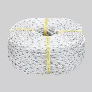 밧줄 PP로프 8MM-150M 4.7kg 백색 다용도현수막 PP 포장끈 현수막끈