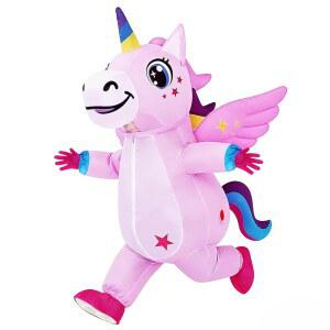 킨퀸 어른용 풍선 유니콘 의상 남성 여성용 재미있는 할로윈 풍선 의상