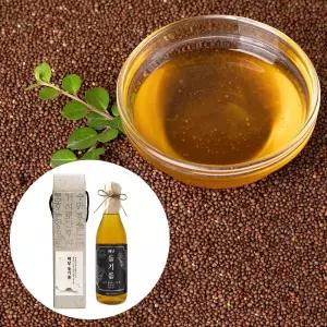 해달 들기름 350ml x 1병 케이스포함들깨 가정용 저온압착 선물용 반찬 수입