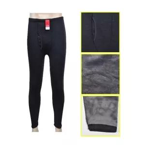 융기모 신축 소변구 남성 타이즈 내의 내복바지퍼 방한내의 겨울