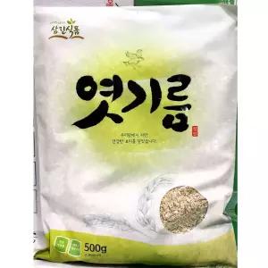 엿기름 (삼진 500g)X4식혜재료 감주 만들기 보리 엿기름밀
