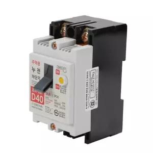 진흥 누전차단기 주택용 JER 52P 2P D40A 5KA in-44751교체 안전용품 안전용 전기 부품 차기