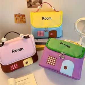 브로든컴퍼니 파우치가방 화장품치 메이크업치 수납치 손잡이치 키즈치파우치 여행용가 미니치 박스 장난감