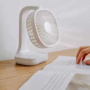 휴대용 3단 풍량 조절 가능 충전식 탁상용 선기여름선풍기 직장인책상선기 USB선기 USB미니선기 USB 학생선