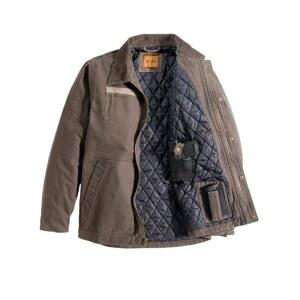 남성용 베나도 숨겨진 캐리 재킷 - 헤비 듀티 캔버스 포켓