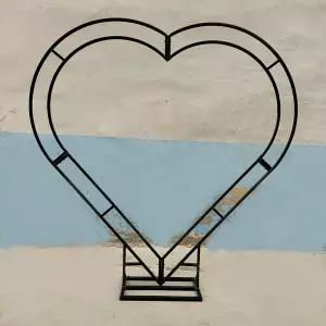 대형 웨딩 아치 행사 소품 촬영 포토존 야외 프레임 철제