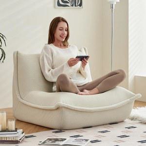 거실과 침실에서 사용 있는 감촉 안락한 좌석 성인용 대형 부드러운 의자 레이지 소파