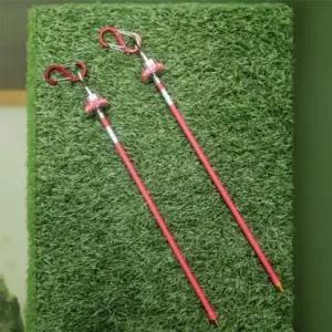 스윙 표시봉 어프로치 도구 궤도25cm 방향조준 자석골프암밴드 교정 자세경보기 연습 아이언 표시 용품 연