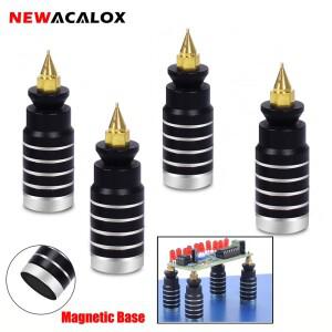 NEWACALOX 320mm/150mm 자기 유연한 팔 2PC 360 학위 악어 클립 보드 용접 도구 세 번째 손