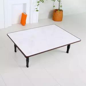 견고하고 튼튼한 H다리 하이그로시 다용도상 (특대)접이식밥상 테이블 공부상 좌식 좌탁 다과