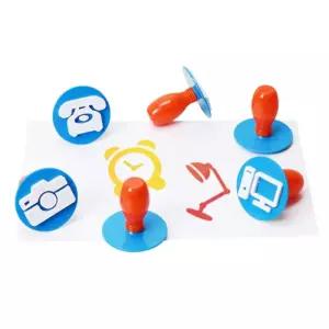 도장놀이 스마트 스탬프 6종세트 (책상 위) 미술