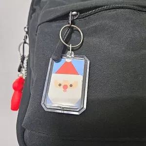 투명케이스 DIY 사진 열쇠고리 키링 포토케이스 (WFJGRD7)